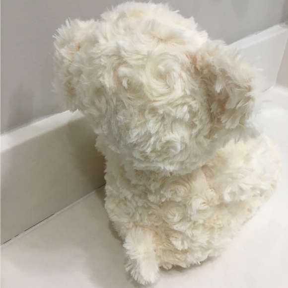 Easter Fun- Adorable White Teddy Bear Plush Toy Hugging a Red Heart "I Love You" - Picture 3 of 3